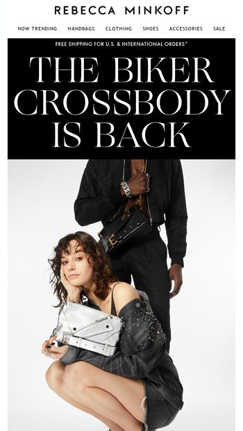 Back in Stock The Biker Crossbody