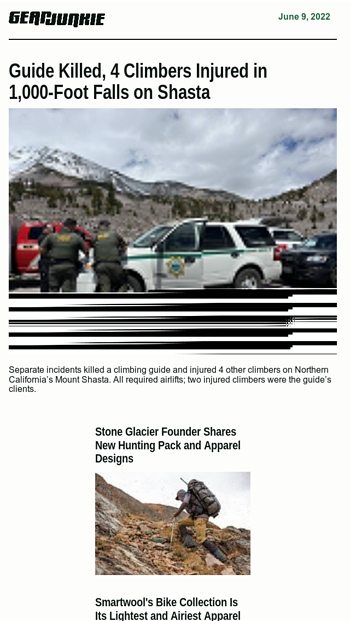 Guide Killed 4 Climbers Injured in 1000Foot Falls