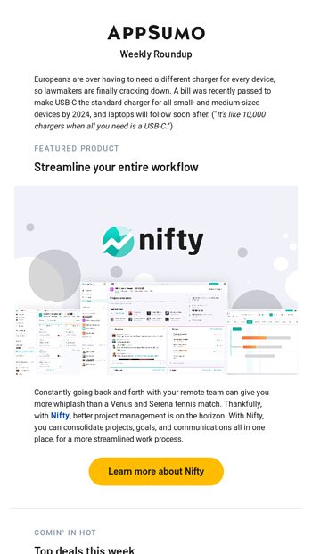 Sure is nifty