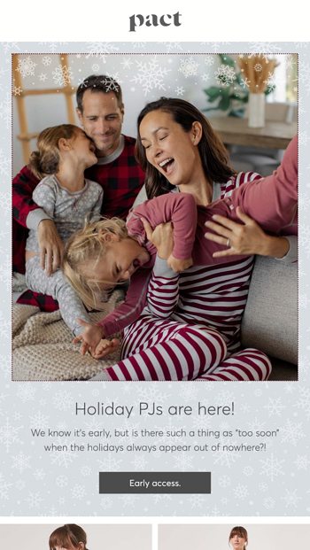 Holiday PJs have arrived