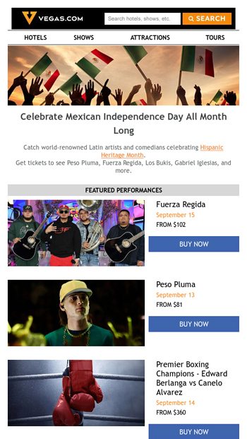 Vegas Goes All Out For Mexican Independence Day 