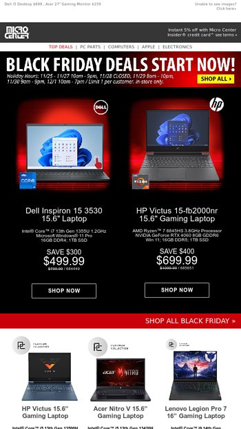Dell i7 499