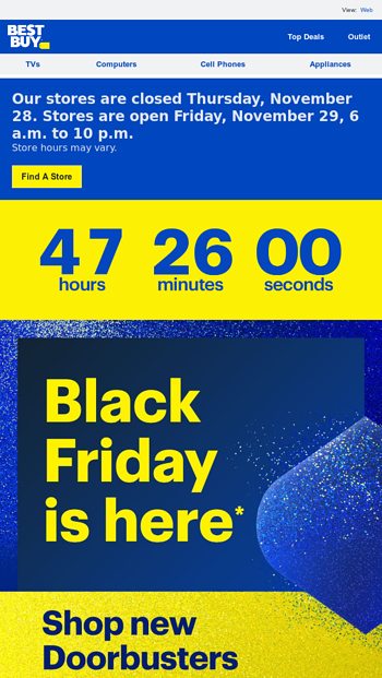 Pile your plate high with our Black Friday Deals right now