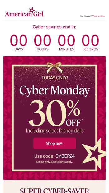 American Girl Email Newsletters