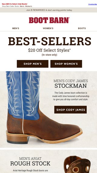 ariat boots at boot barn