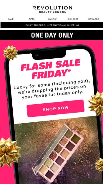 A very lucky Flash Sale Friday 