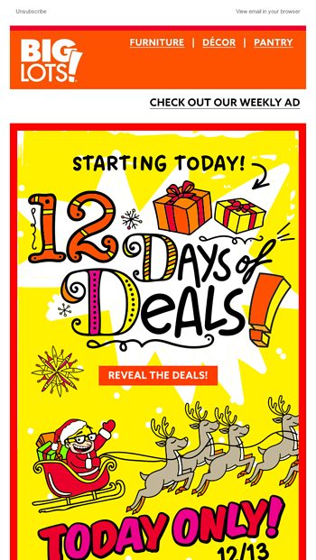During 12 Days of Deals Big Lots gave to mehellip BIG SAVINGS 