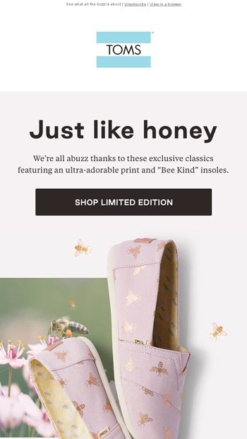 honey bee toms shoes