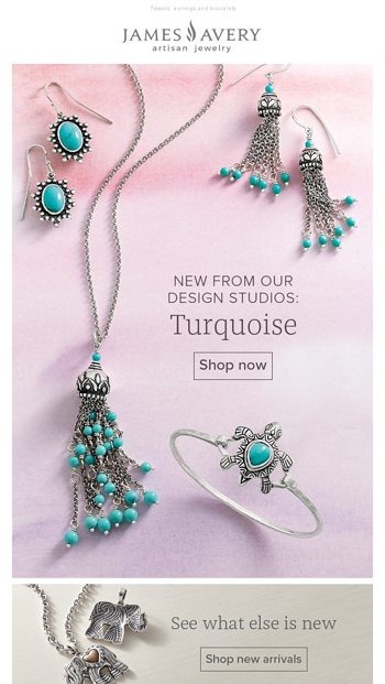 NEW to our turquoise collection