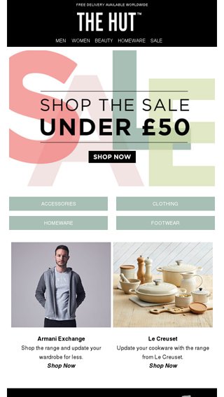 Further SALE reductions under pound50