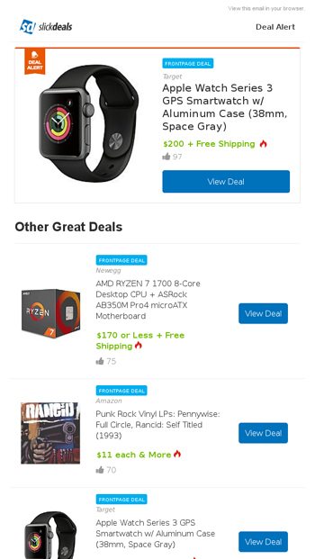 slickdeals smartwatch