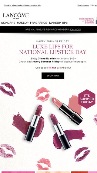 Happy Lipstick Day