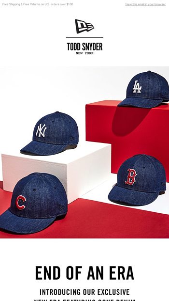 Todd Snyder x New Era Red Sox Nubby Camel Cap