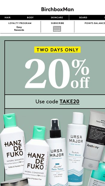 20 Off Anthony Hanz de Fuko and Ursa Major