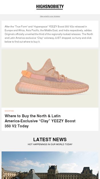 TOP quality yeezy boost 350 V2 CLAY TRUE FORM HYPERSPACE