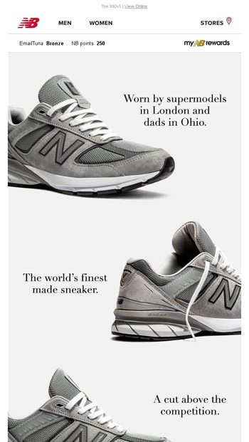 new balance email