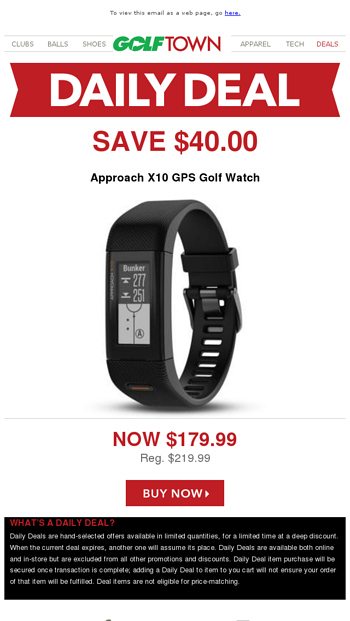 golf town golf watches